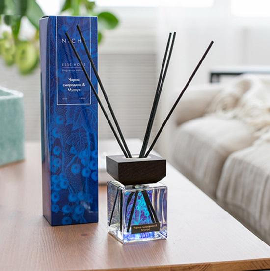 Аромадифузор Esse Home Niche Чорна смородина та Мускус 100 мл (4820239120098)