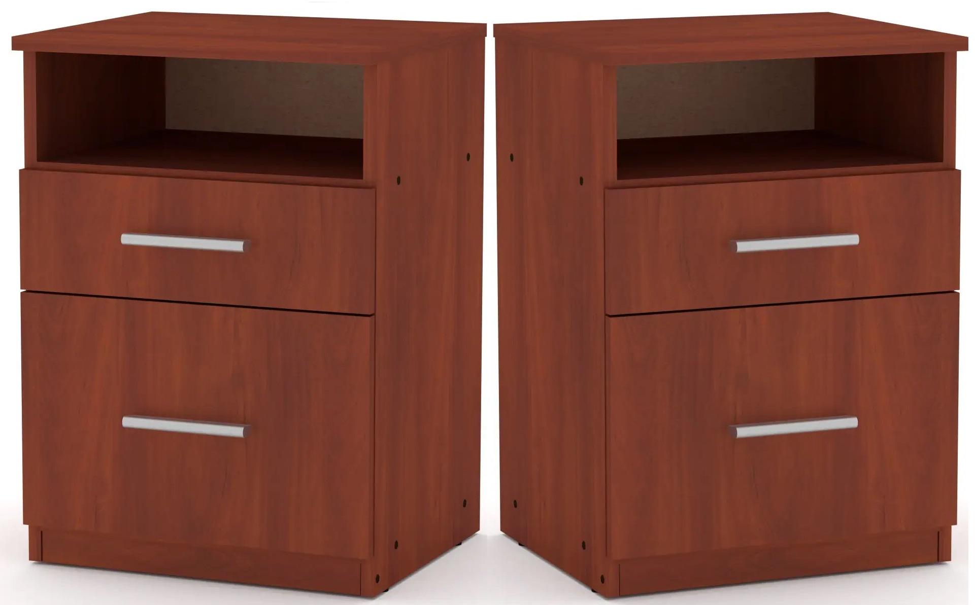 Тумба приліжкова комплект 2 шт. Компаніт ПКТ-4 Яблоко (26652783) - фото 1 Тумба приліжкова комплект 2 шт. Компаніт ПКТ-4 Яблоко (26652783) - фото 1