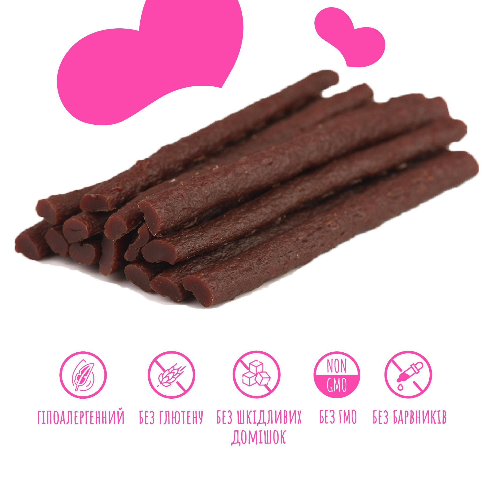 Ласощі для собак MAVSY Lamb sticks for dogs Палички з ягнятини для догляду за зубами та яснами 100 г (13501978) - фото 3 Ласощі для собак MAVSY Lamb sticks for dogs Палички з ягнятини для догляду за зубами та яснами 100 г (13501978) - фото 3