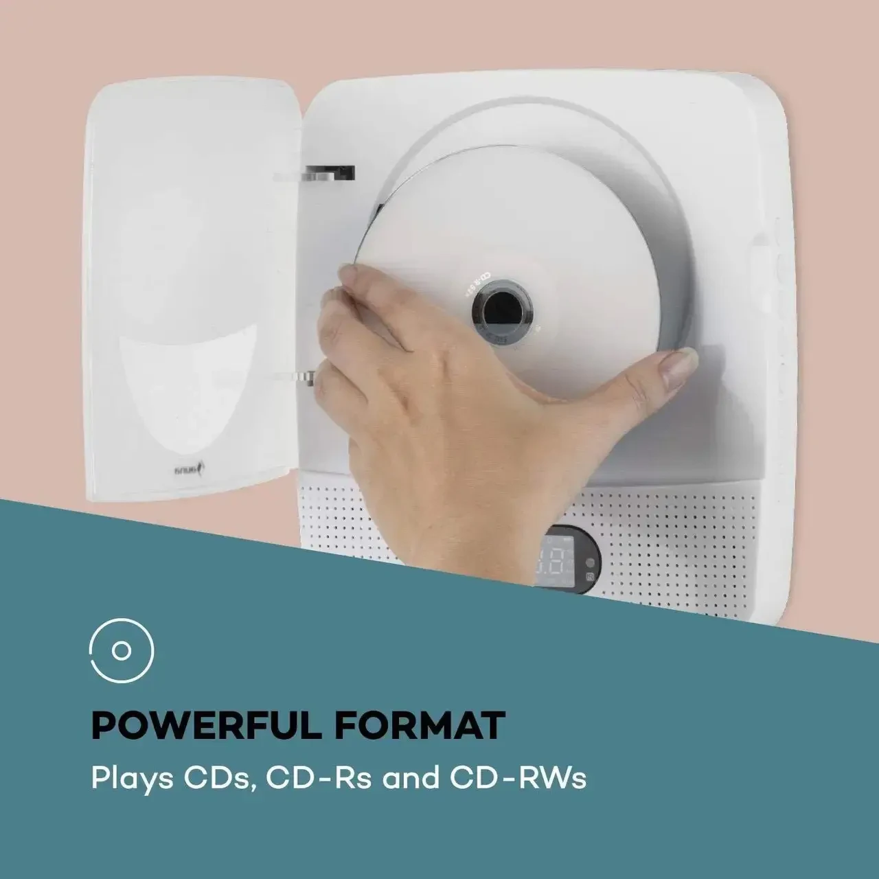 Аудиосистема Auna Vertiplay CD-плеер Bluetooth USB пульт - фото 2 Аудиосистема Auna Vertiplay CD-плеер Bluetooth USB пульт - фото 2