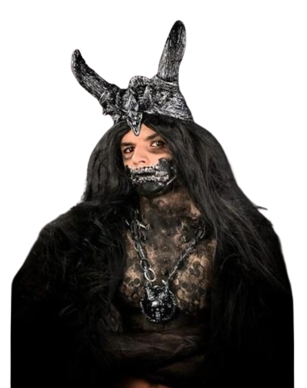 Шлем Seta Decor Демон (23-593BLK-SL) - фото 3 Шлем Seta Decor Демон (23-593BLK-SL) - фото 3