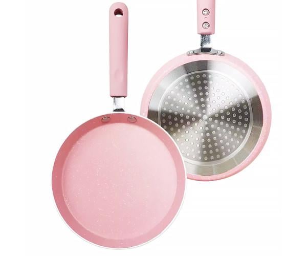 Сковорода для блинов 22 см Розовый (1459) Сковорода для блинов 22 см Розовый (1459)