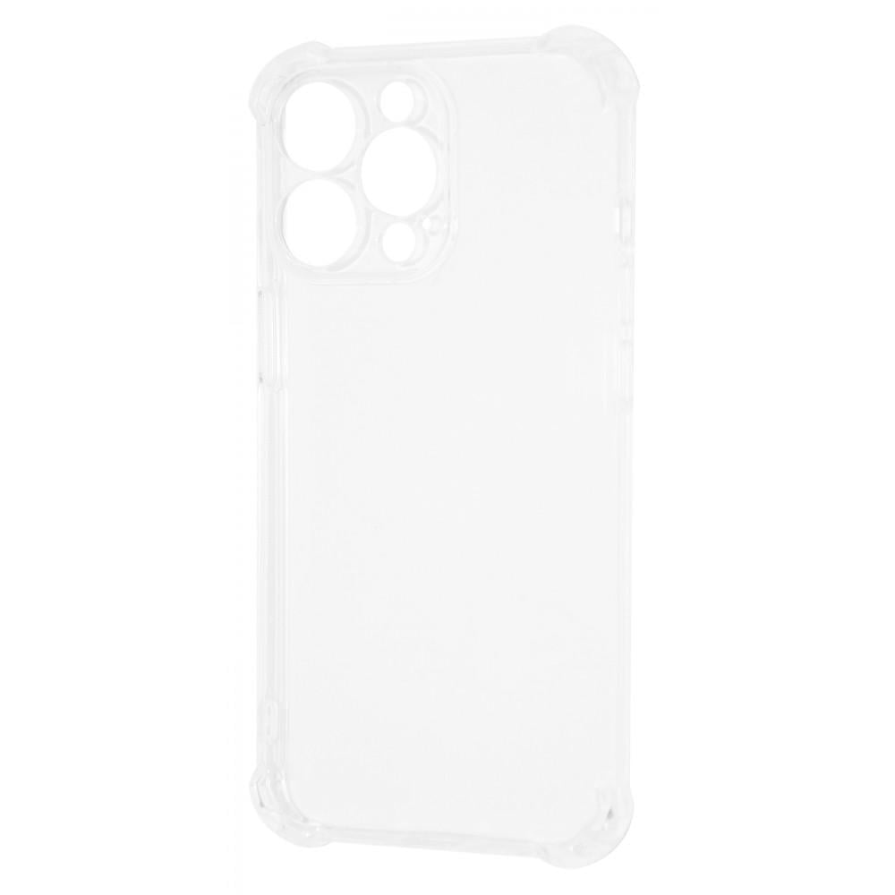 Чохол прозорий WXD Силікон 0.8 mm HQ iPhone 13 transparent Прозорий