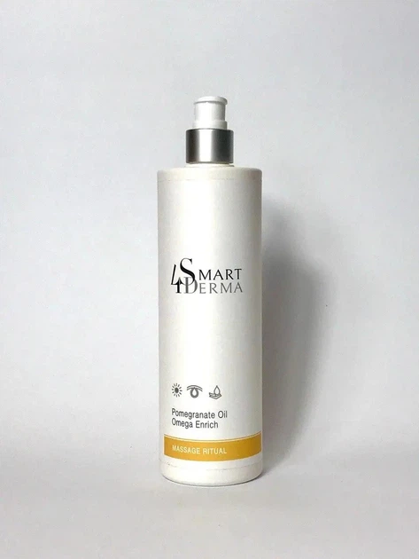 Масло массажное Smart4Derma Pomegranate oil omega enrich с гранатом 500 мл (2475798917)
