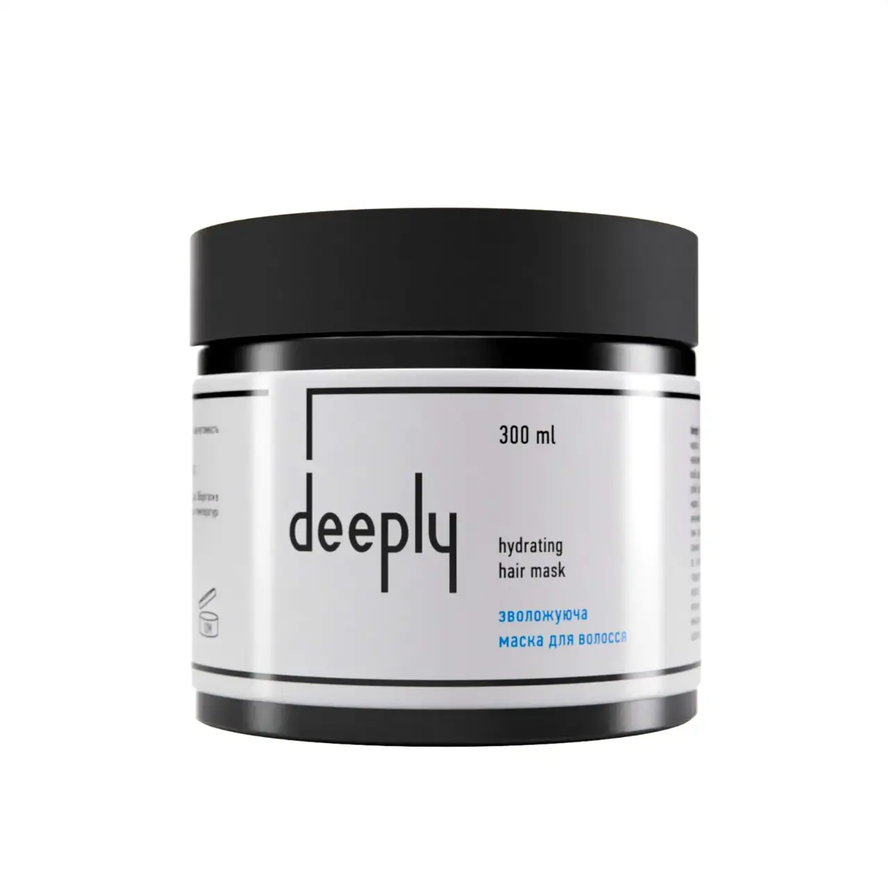 Маска для волосся зволожуюча Deeply Hydrating Mask 300 мл (DP0009) - фото 1