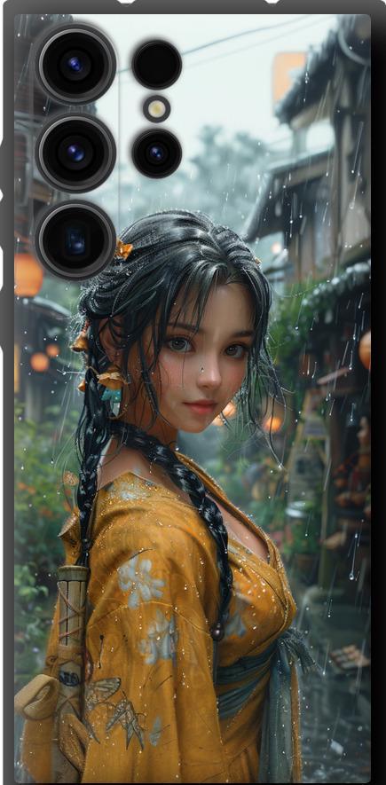 Чехол на Samsung Galaxy S23 Ultra Anime-girl (6133b-2906-42517)