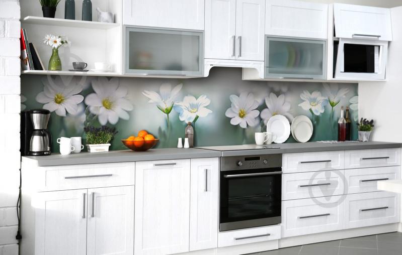 Скинали на кухню Zatarga «Очарование нежностью» 600х2500 мм виниловая 3Д наклейка кухонный фартук Скинали на кухню Zatarga «Очарование нежностью» 600х2500 мм виниловая 3Д наклейка кухонный фартук