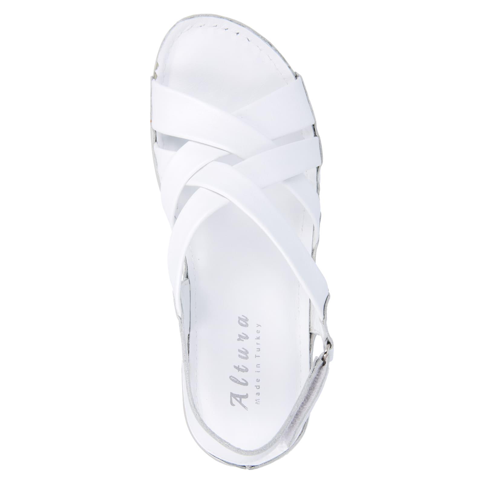 Босоножки женские Altura р. 39 Белый (9259222739) - фото 4