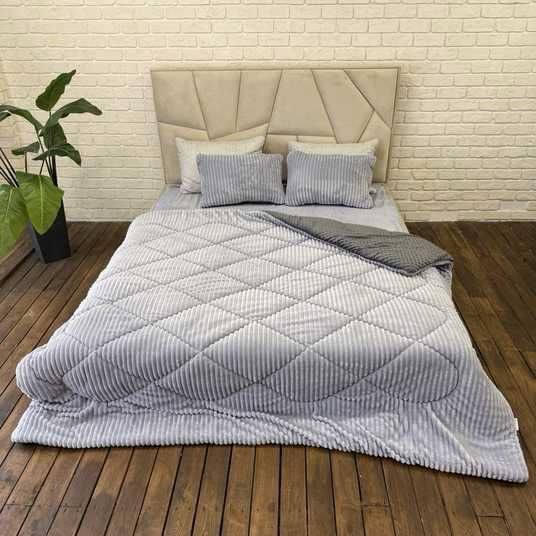 Одеяло микрофира евро 200х200 см Голубой - фото 1 Одеяло микрофира евро 200х200 см Голубой - фото 1