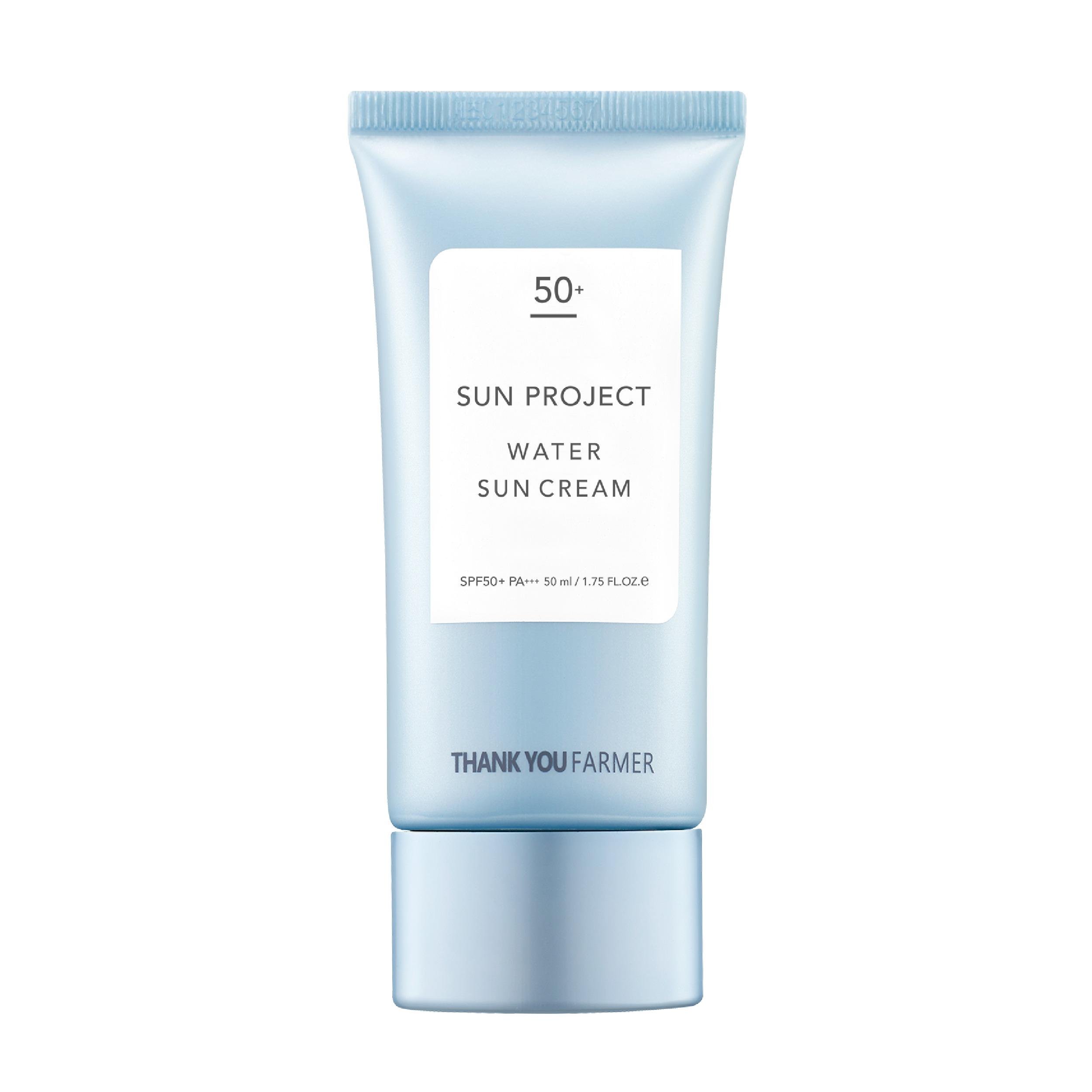 Крем увлажняющий солнцезащитный Thank You Farmer Sun Project Water Sun Cream 50 мл - фото 1