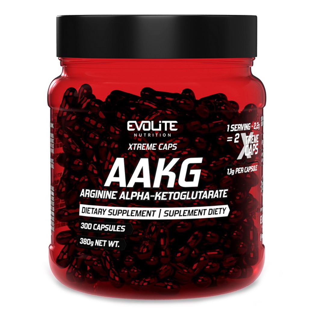 Аргинин альфа-кетоглутарат Evolite Nutrition AAKG Extreme 300 капс. (22201-01)