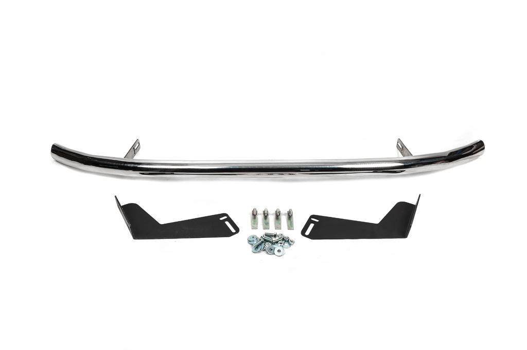 Передняя защита ST008 CAN для Renault Master 2011-2023 гг. нержавеющая сталь Хром
