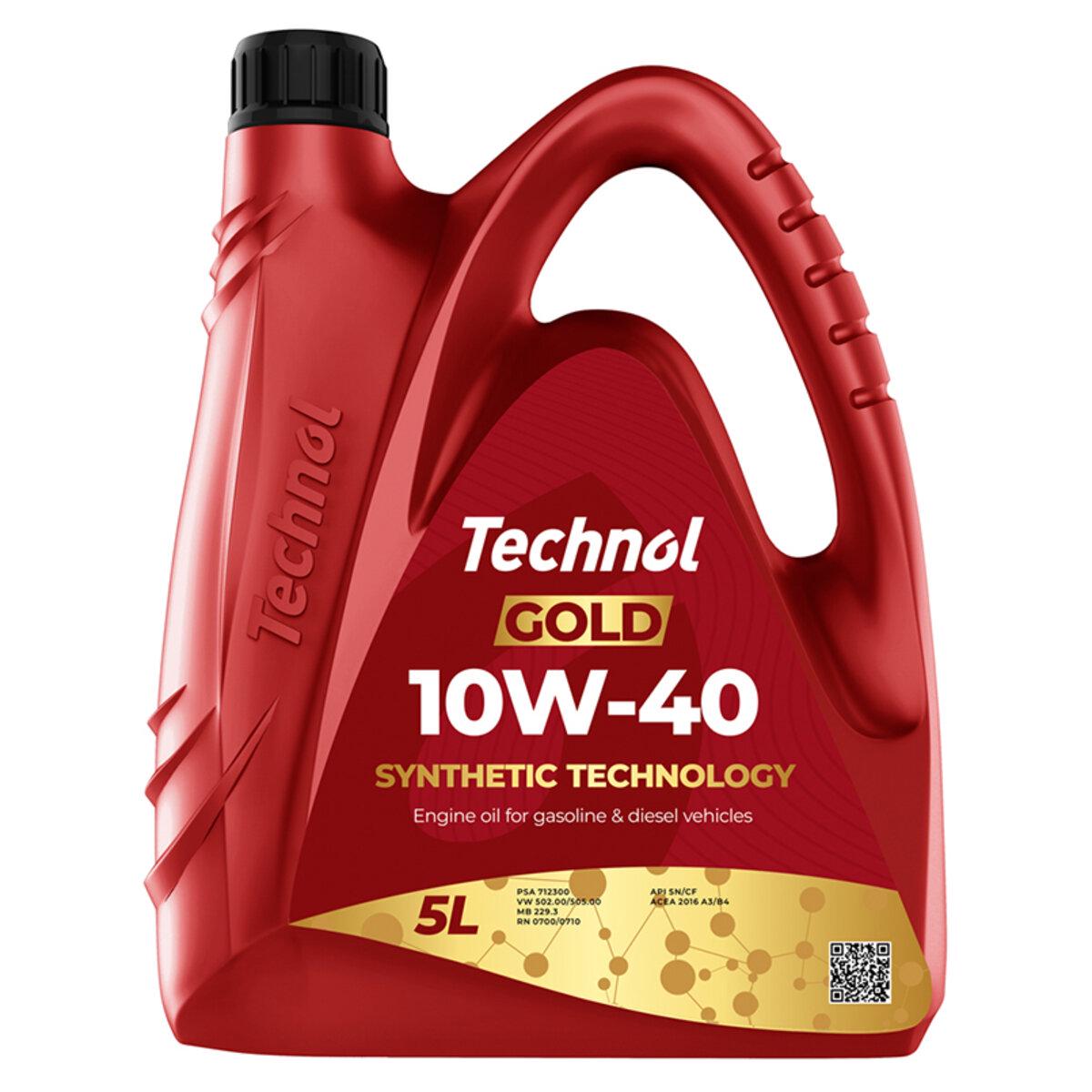 Масло моторное Technol Gold 10W-40 5 л