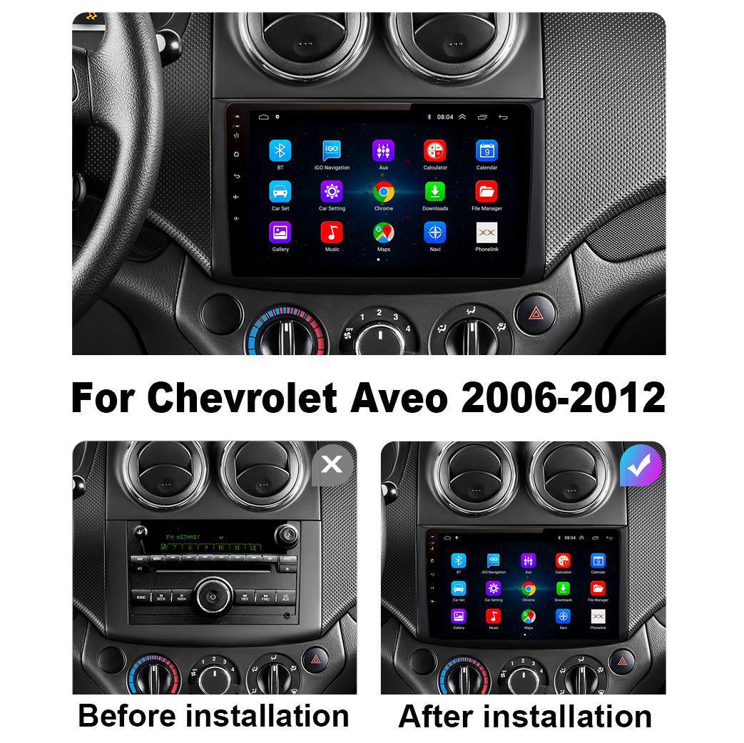 Автомагнитола штатная Mekede для Chevrolet Aveo 9" Android GPS/USB/WiFi (14329388) - фото 2