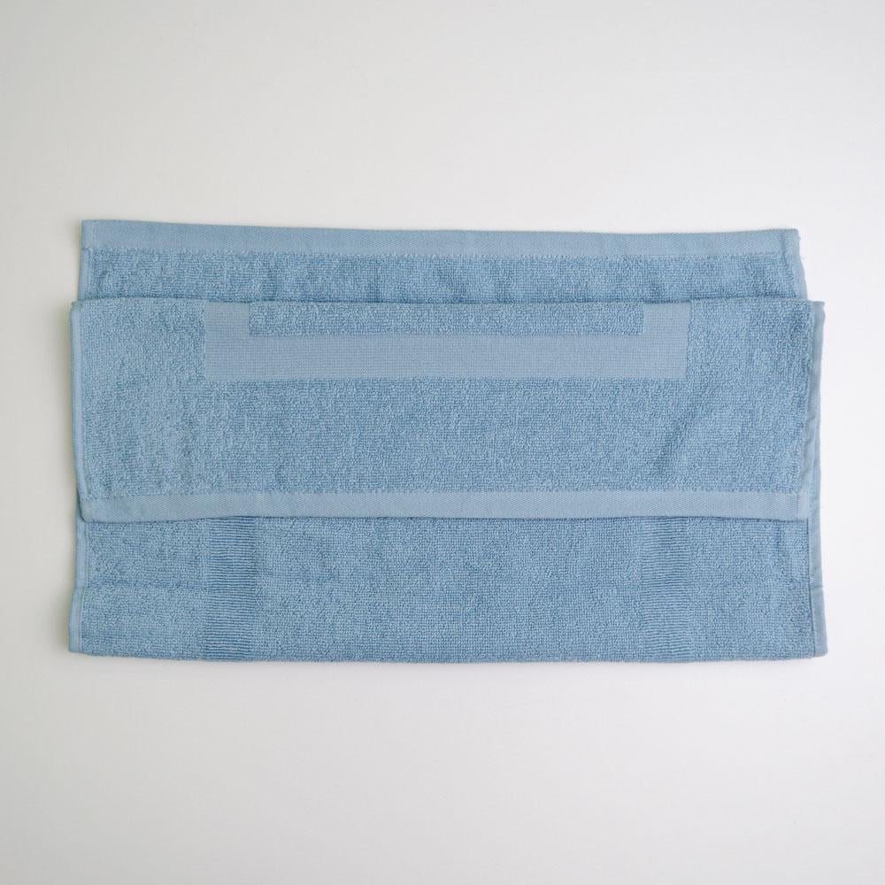 Рушник махровий для ніг GM Textile з прямокутником 380 г/м2 50х70 см Блакитний (380-70-pr-blue) - фото 2 Рушник махровий для ніг GM Textile з прямокутником 380 г/м2 50х70 см Блакитний (380-70-pr-blue) - фото 2