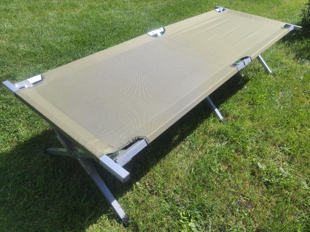 Раскладушка армейская полевая Mil-Tec US Type Steel 200 кг 200x65 см Olive (14401501) - фото 6 Раскладушка армейская полевая Mil-Tec US Type Steel 200 кг 200x65 см Olive (14401501) - фото 6