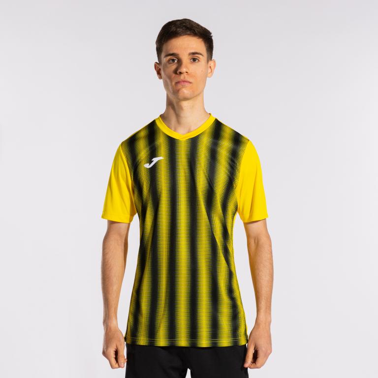 Футболка Joma 102807.901 Inter Ii Short Sleeve T-Shirt M Yellow/Black (8445456392965)