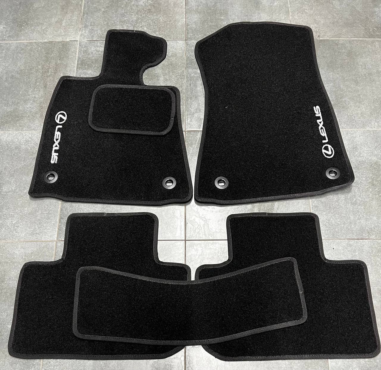 Коврики автомобильные ворсовые в салон для Lexus IS 250 2013+