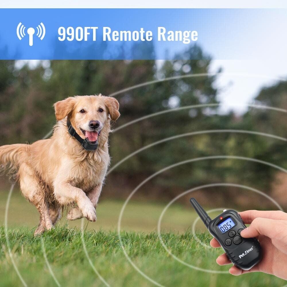 Нашийник для собак Petrainer електронний Чорний (PET998DR) - фото 5 Нашийник для собак Petrainer електронний Чорний (PET998DR) - фото 5