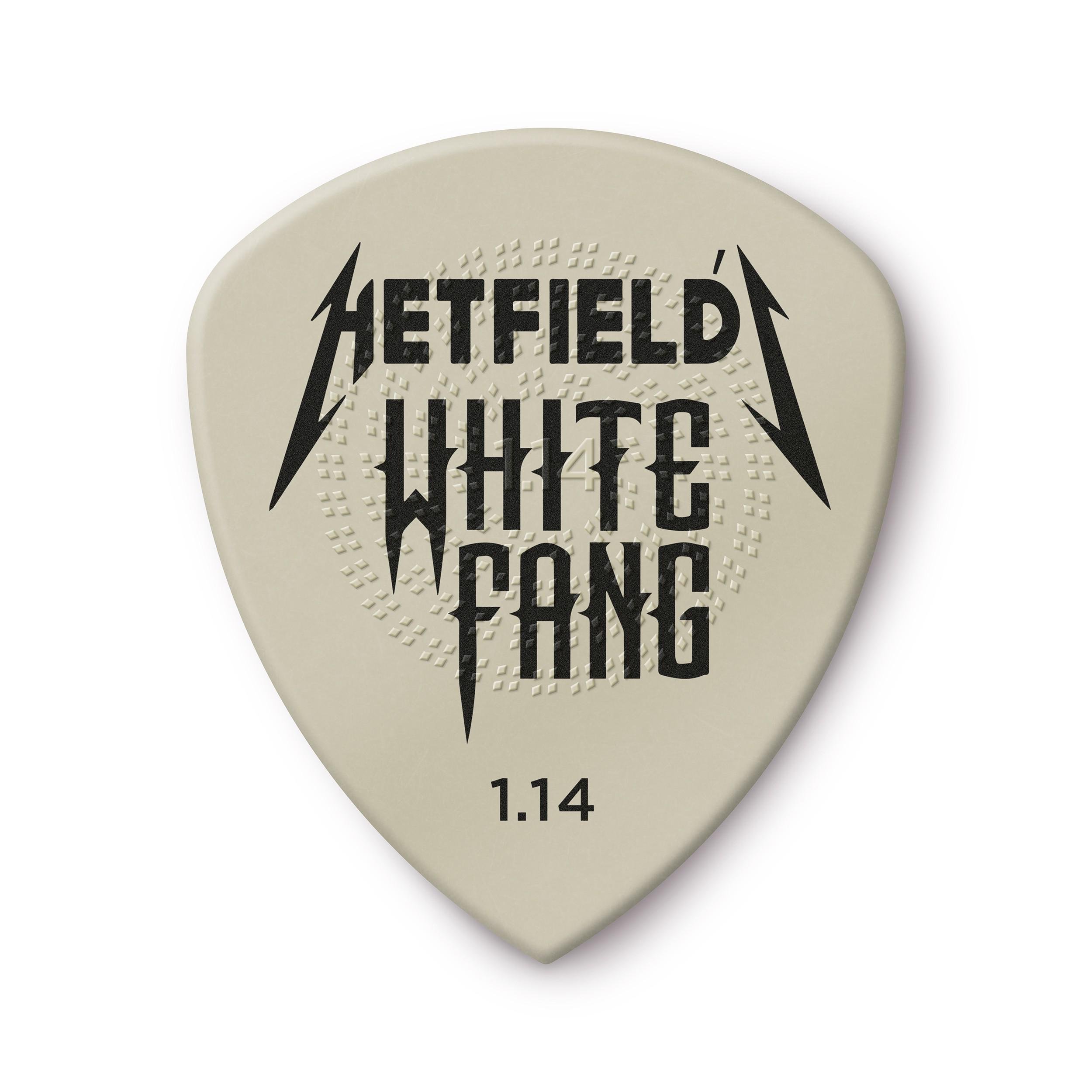 Медиатор Dunlop PH122R1.14 Hetfield's White Fang 1,14 мм 24 шт. (126985)