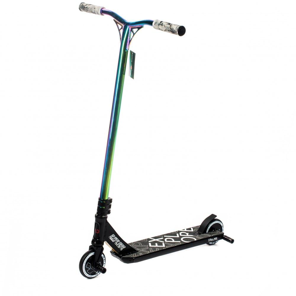 Самокат трюковый Explore Booger 300 HD с пегами Черный