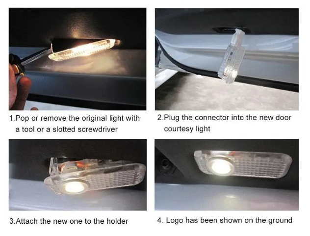 Подсветка на дверь автомобиля светодиодная штатная с логотипом MAZDA 6 2004-2008 (2474009675) - фото 4 Подсветка на дверь автомобиля светодиодная штатная с логотипом MAZDA 6 2004-2008 (2474009675) - фото 4