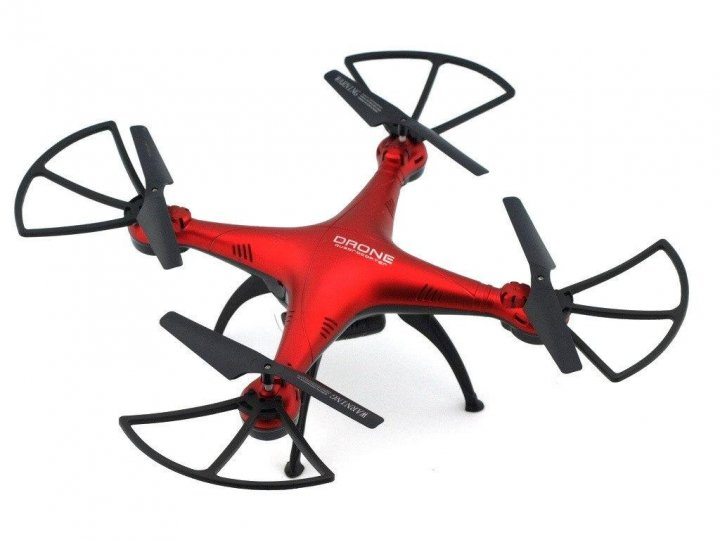 Квадрокоптер на радиоуправлении 1-Million 360° Red
