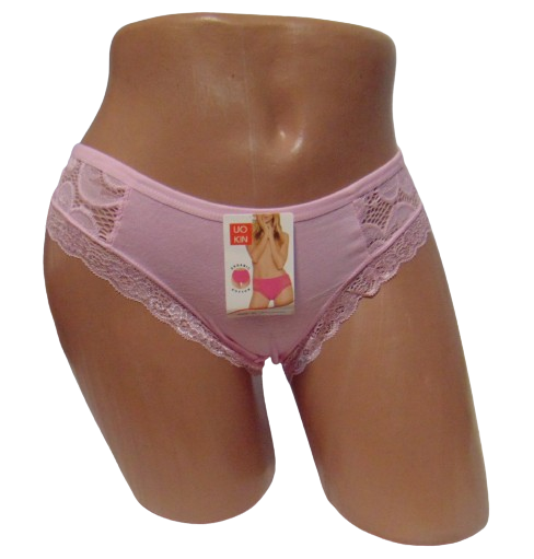 Трусы с кружевом Uokin 3499-1 2XL Розовый