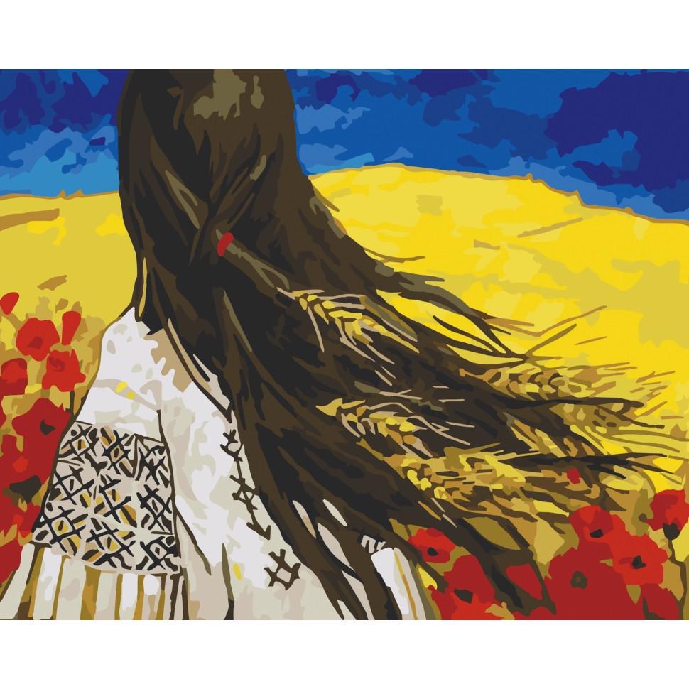 Картина по номерам ART CRAFT Свободная Украина 10340-AC 40x50 см (RLT23521)