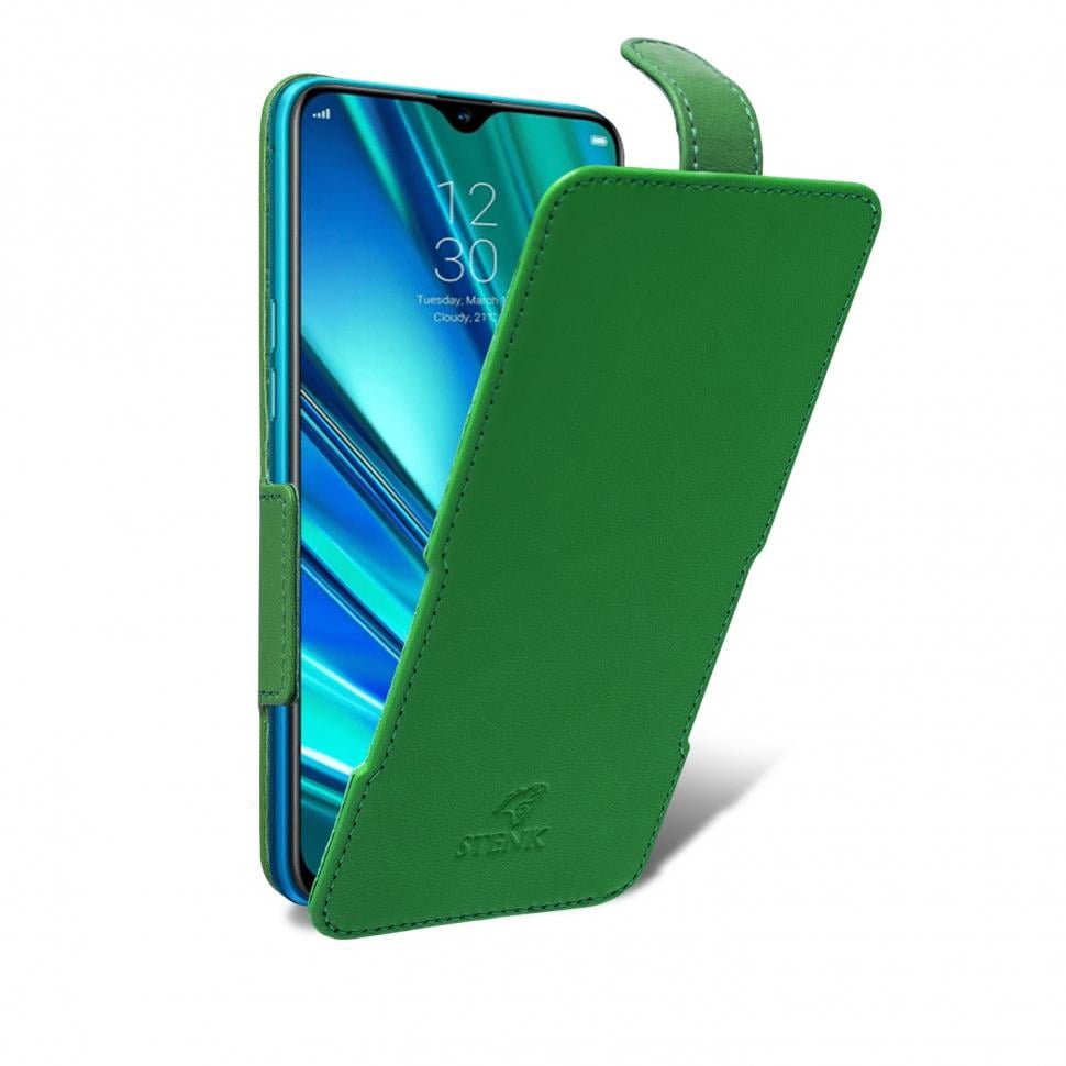 Чохол фліп Stenk Prime для Realme 5 Pro Зелений (65523)