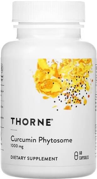 Куркума и куркумин Thorne Curcumin Phytosome 1000 мг 60 капс. (THR-00485)