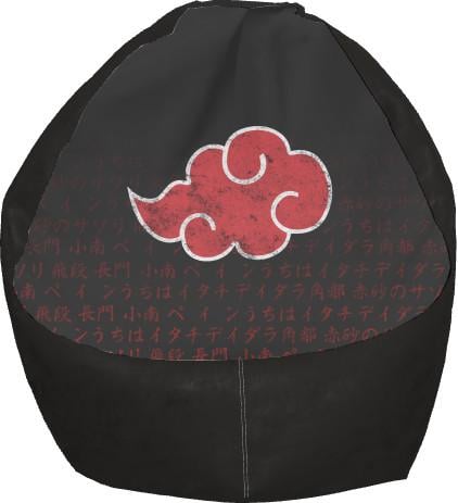 Кресло-груша Akatsuki Names of Participants S (13242021)