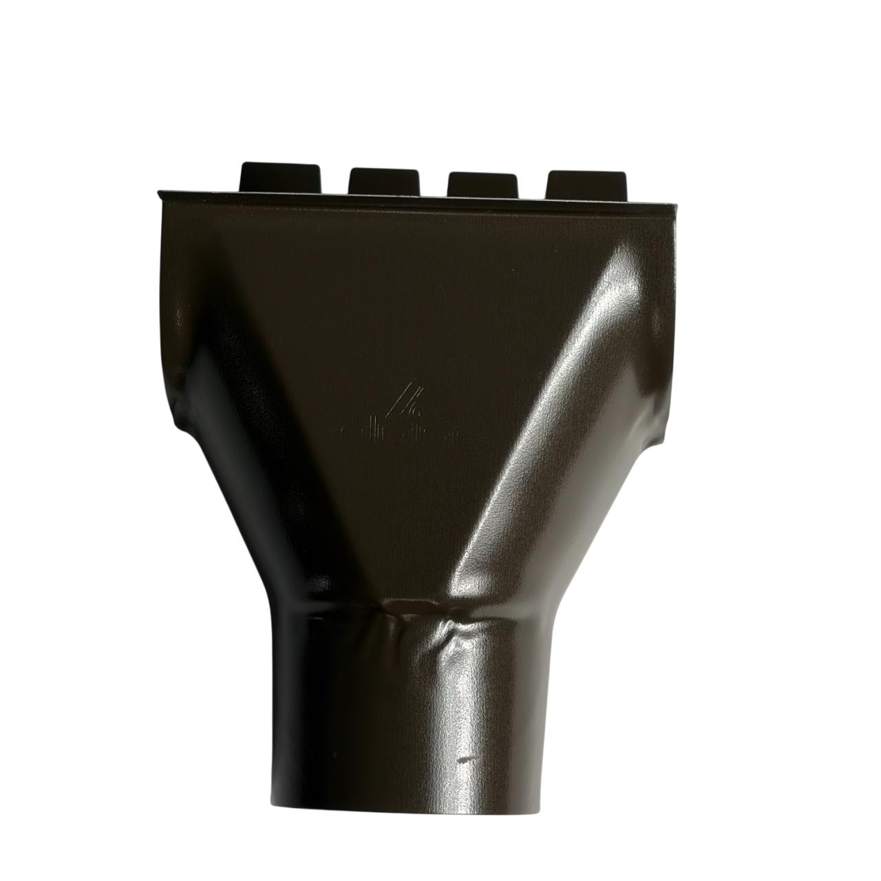 Воронка водосточная Alpine 125/90 мм Темно-коричневый (RAL 8019) Воронка водосточная Alpine 125/90 мм Темно-коричневый (RAL 8019)