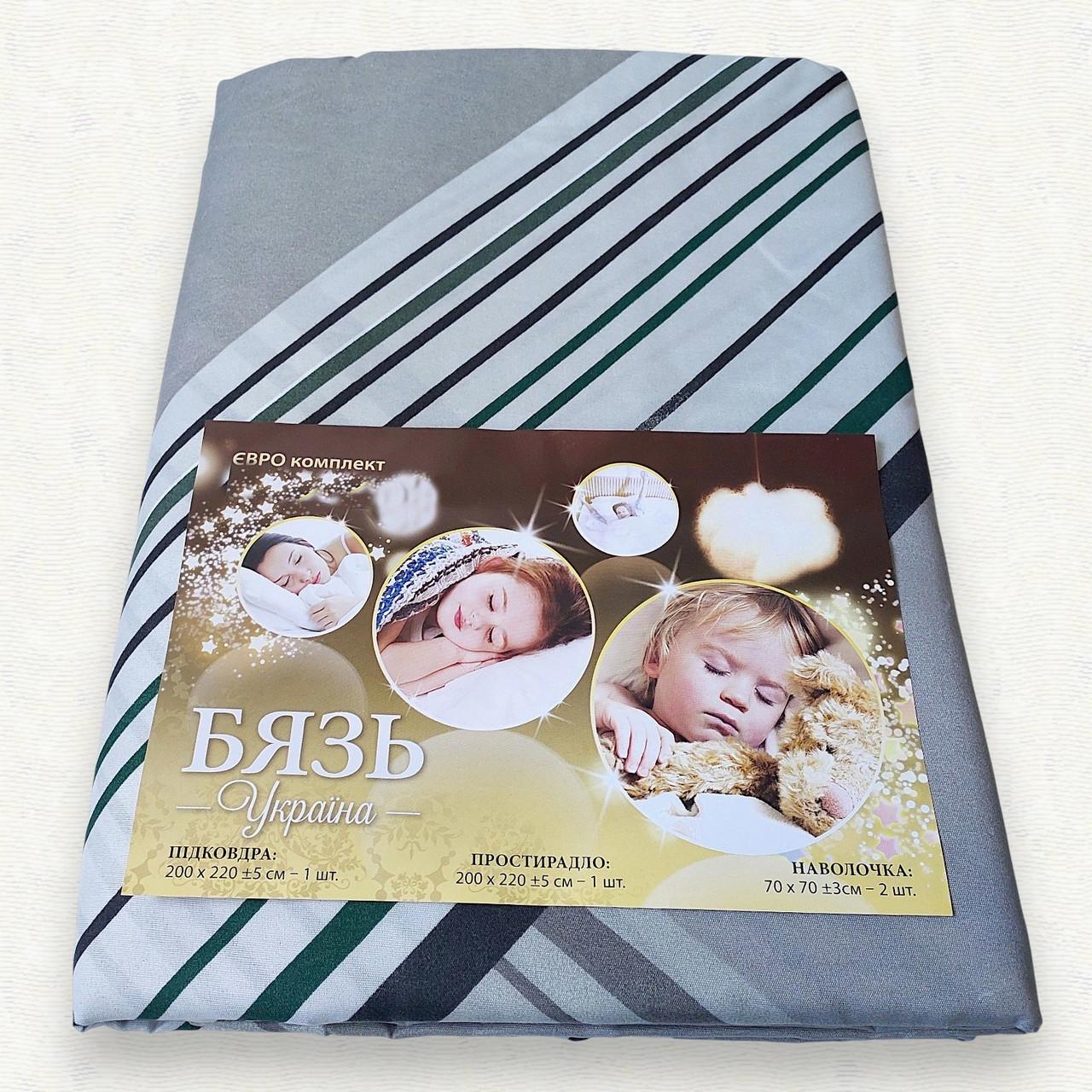 Комплект постельного белья бязь СМ-12 евро 200х220 см (6979) - фото 2 Комплект постельного белья бязь СМ-12 евро 200х220 см (6979) - фото 2