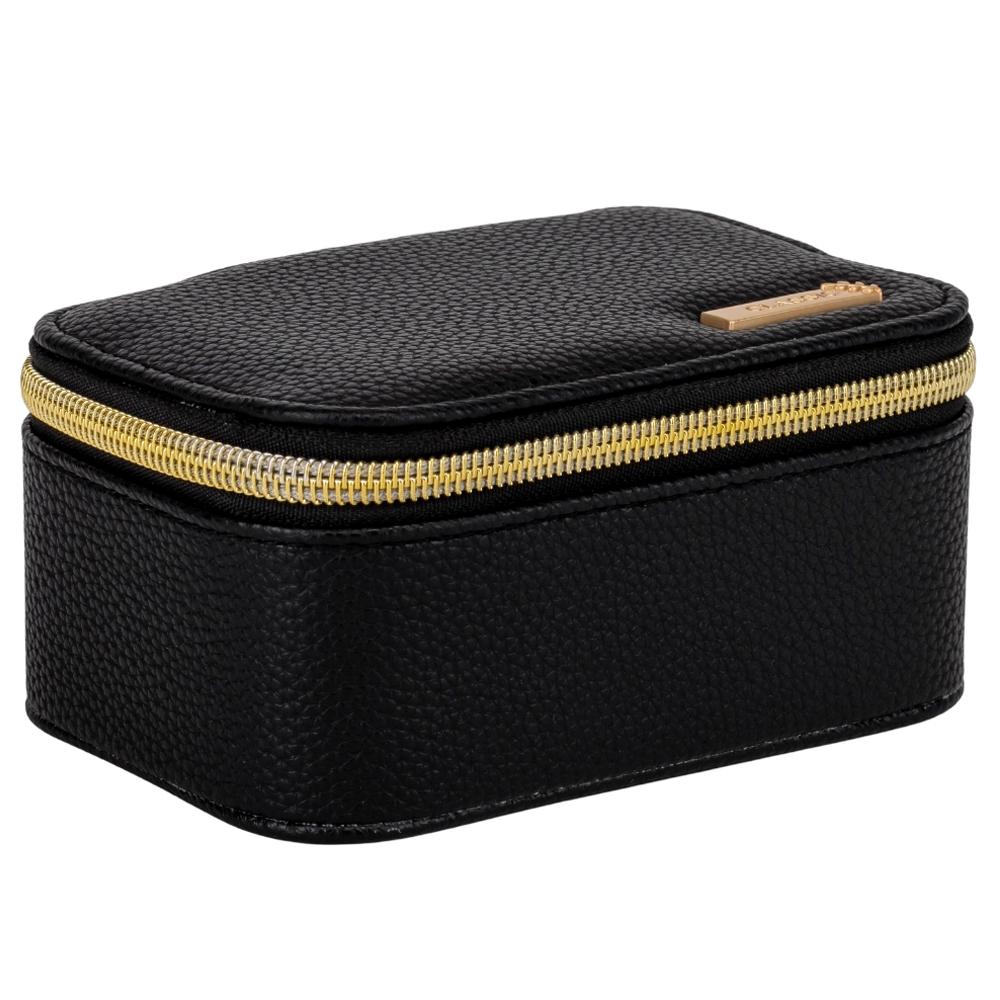 Шкатулка для украшений Elisey Классика из экокожи с отделением для браслета Черный (99-81-9188-002.2)