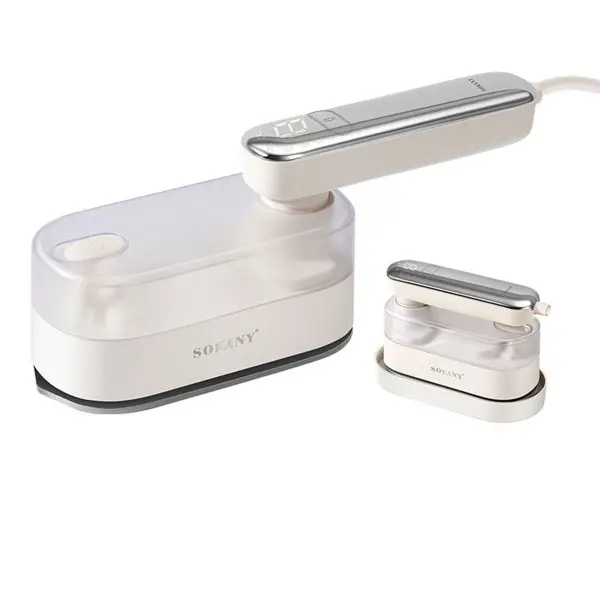 Утюг дорожный Sokany SK-11045 с керамической подошвой и резервуаром на 170 мл на 1200 Вт Белый (147-107- SK-11045 ) - фото 2