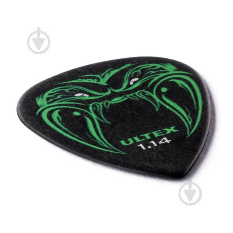 Медіатори Dunlop PH112-114 Hetfield's Black Fang Pick 1.14 mm (1 шт.) - фото 2