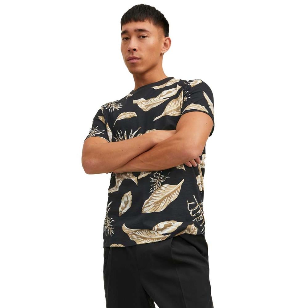 Футболка Jack & Jones 12203764x10 мужская L Черный (191645)