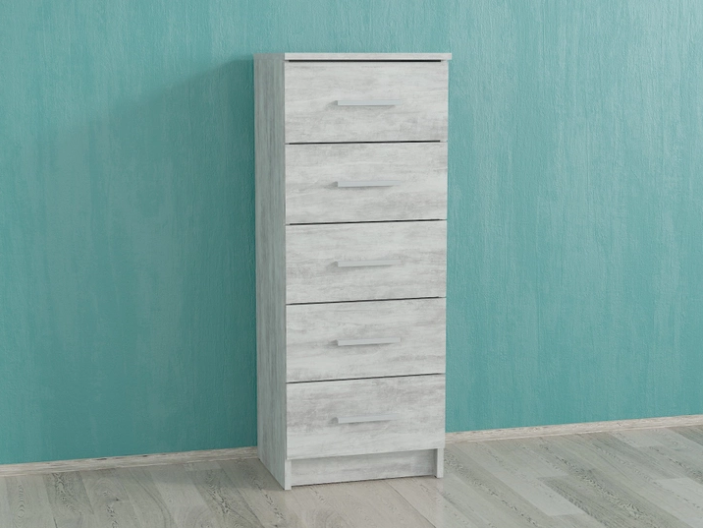 Комод для игрушек и одежды с ящиками 410х1060х353 мм Бетон (341341) Комод для игрушек и одежды с ящиками 410х1060х353 мм Бетон (341341)