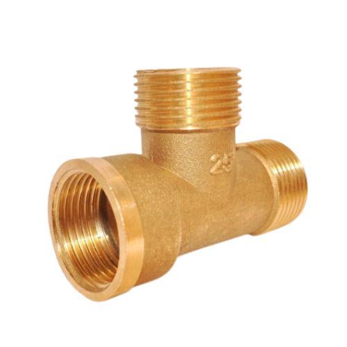 Трійник перехідний Lexline К.0231-1" ВНН посилений латунь - фото 1 Трійник перехідний Lexline К.0231-1" ВНН посилений латунь - фото 1