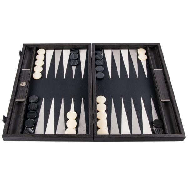 Нарди ексклюзивні сіра шкіра BDE1ABL