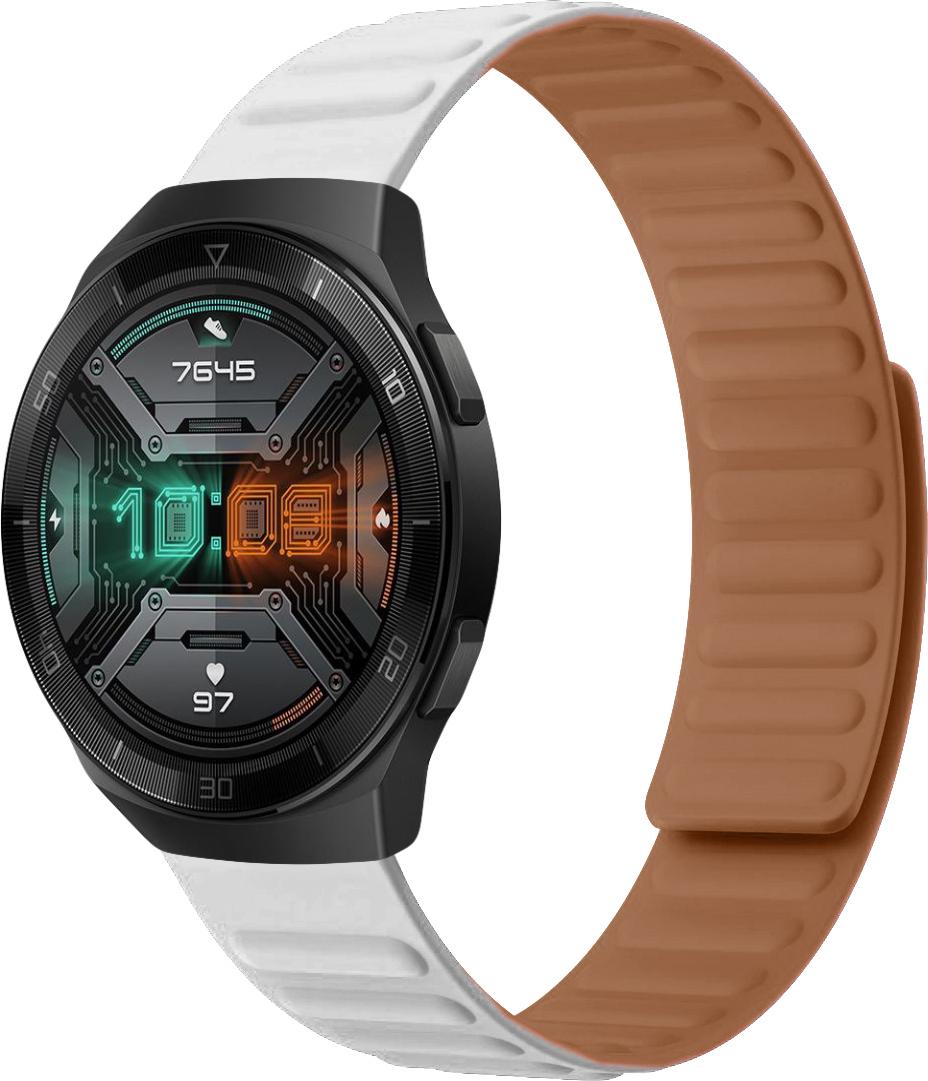 Ремінець Magneter для Huawei Watch GT2e 46 мм White (26639-29)