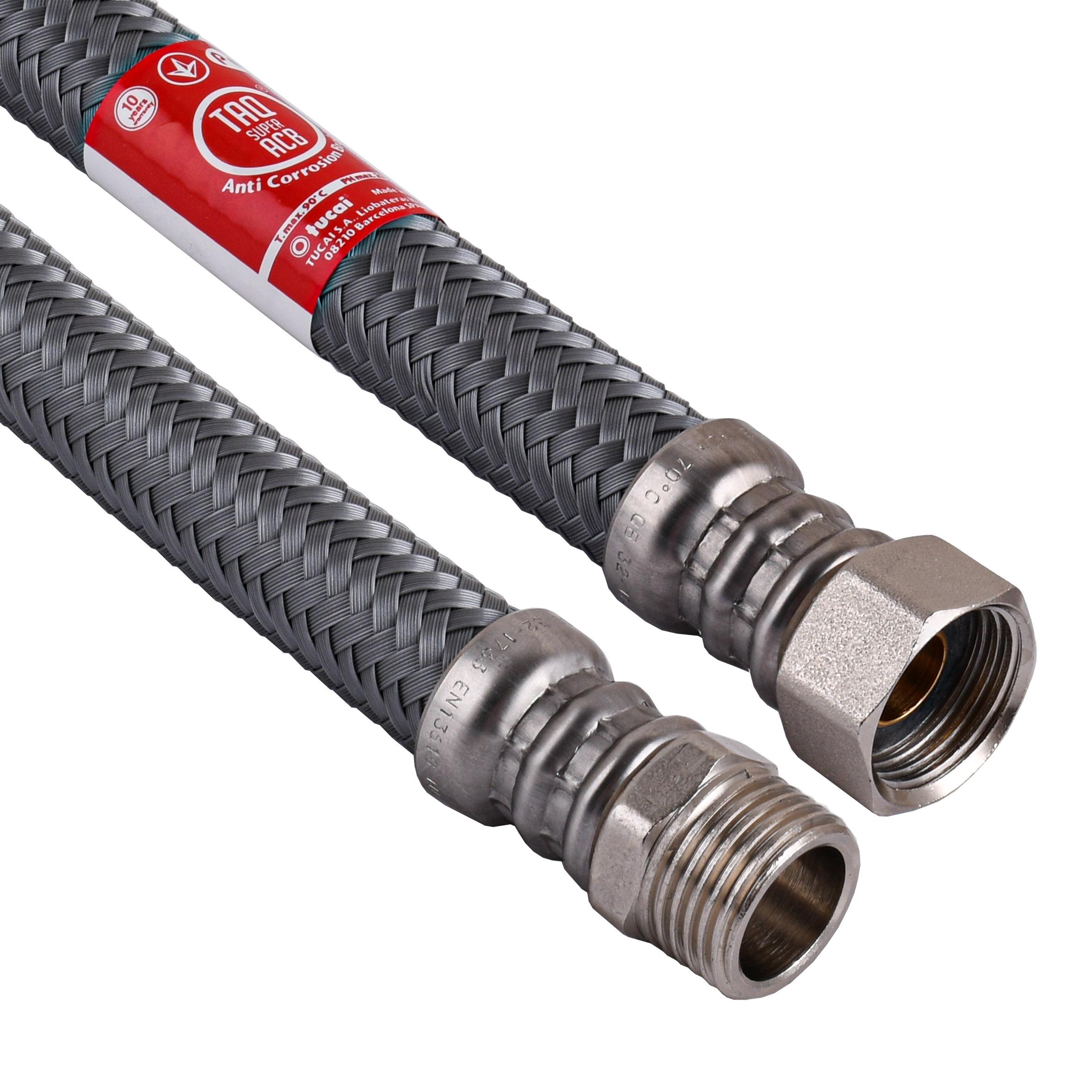 Шланг водяной TUCAI НВ SUPER TAQ МG-1212-500 204287 антикоррозия 1/2"x1/2" 0,5 м (000029040)