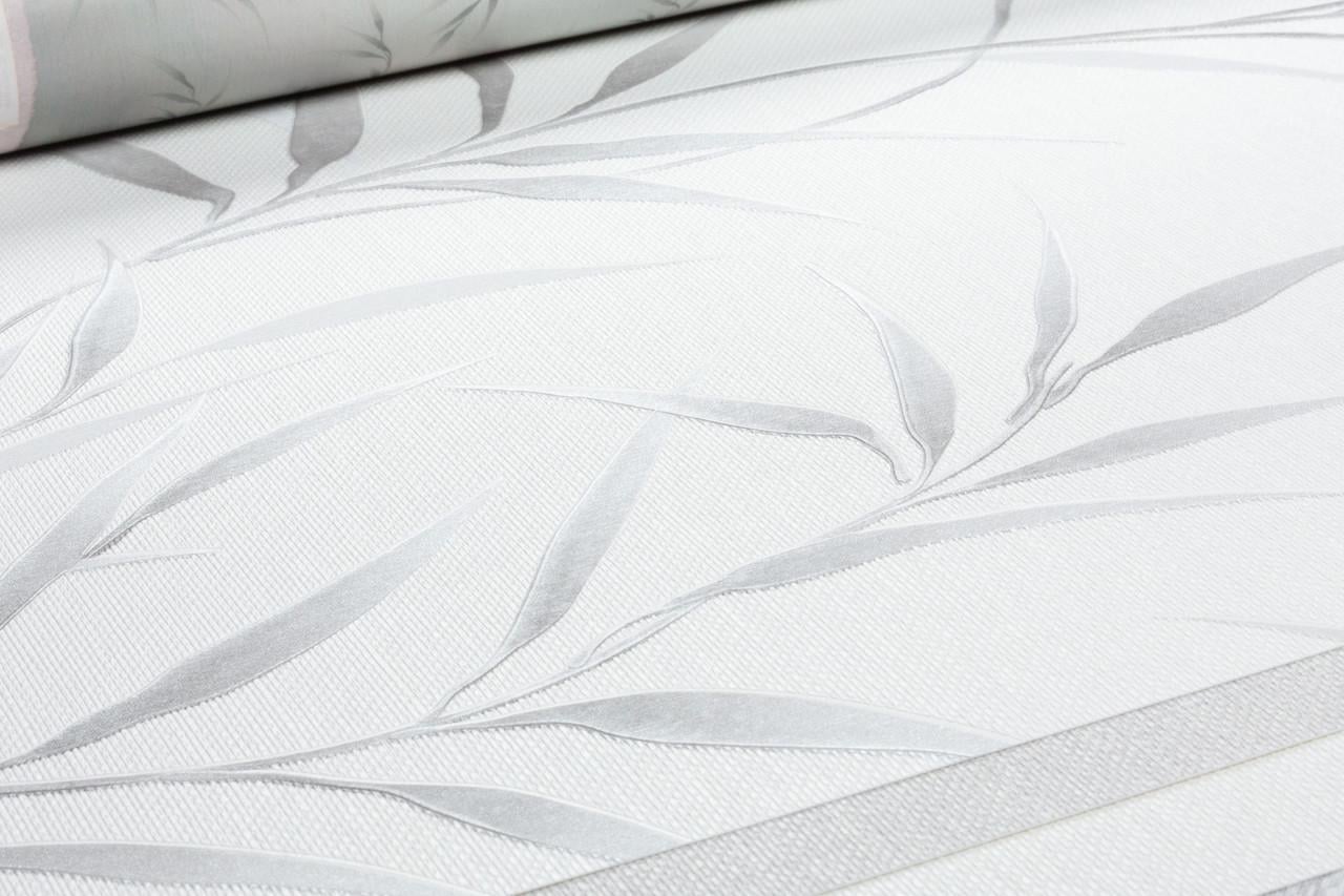 Обои флизелиновые Erismann Fashion for walls 5 12256-31 Декор винил горячего тиснения 1,06х10,05 м Серый