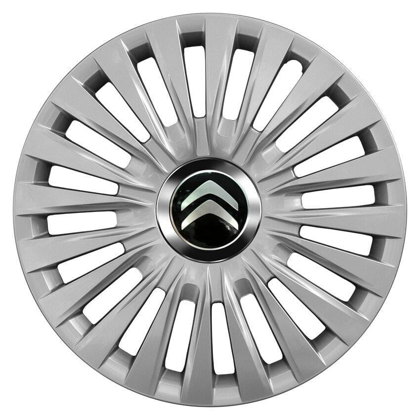 Комплект колпаков JAWOPLAST Enzo R14 для Citroen 4 шт. Silver (28435557)