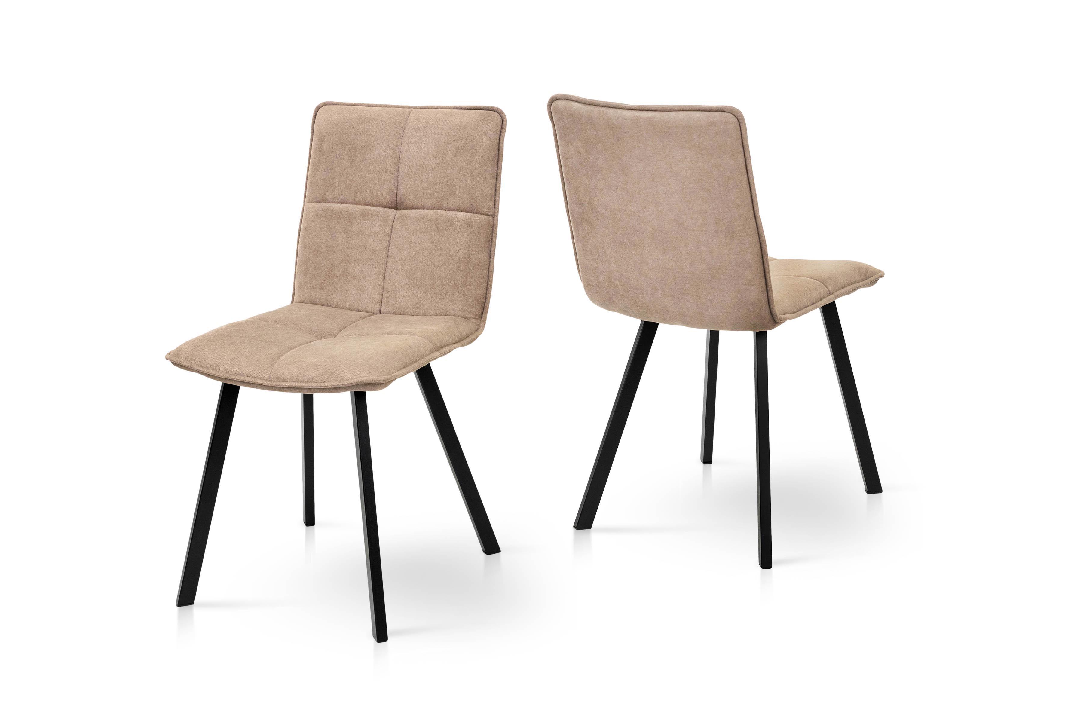 Стілець для кухні та вітальні Фіджи Тетріс 440х830х530 мм Чорний/Коричневий (GAА0056044) - фото 6 Стілець для кухні та вітальні Фіджи Тетріс 440х830х530 мм Чорний/Коричневий (GAА0056044) - фото 6