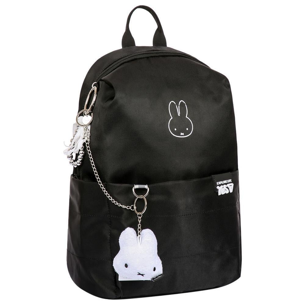 Рюкзак YES Miffy Black&White 40x27x14 см 15,1 л Чорний (550314)