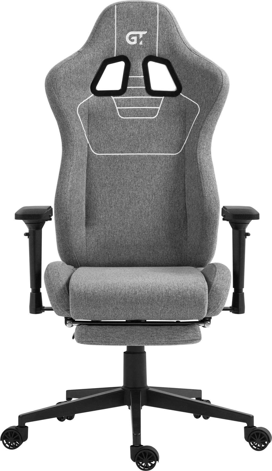 Крісло геймерське GT Racer X-2305 Fabric Grey - фото 3