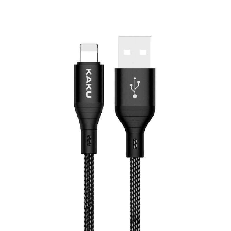 Кабель Kaku KSC282 USB Lightning с таймером 1 м Black (2067391426)