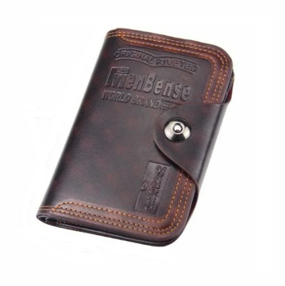 Портмоне мужское 14х10х2 см Коричневый (D00470)